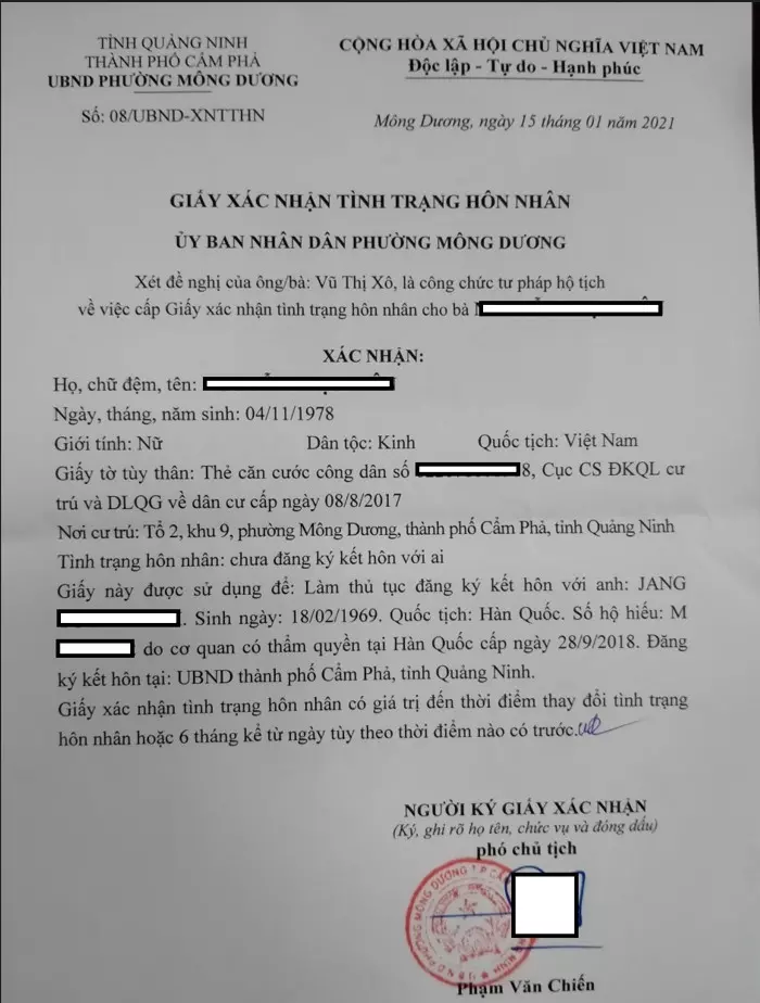 Cách làm giấy độc thân trên dịch vụ công đầy đủ, chi tiết nhất