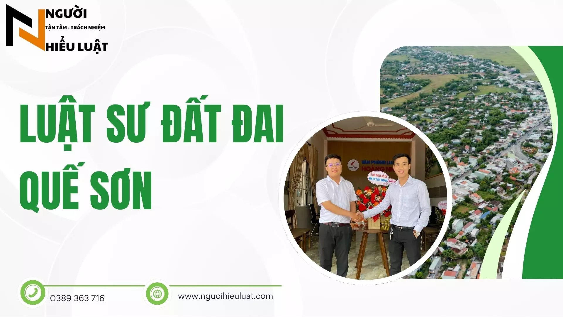 Văn phòng Luật sư đất đai Quế Sơn uy tín, trách nhiệm, tận tâm