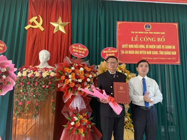 Địa chỉ, số điện thoại của Tòa án huyện Nam Giang, Quảng Nam
