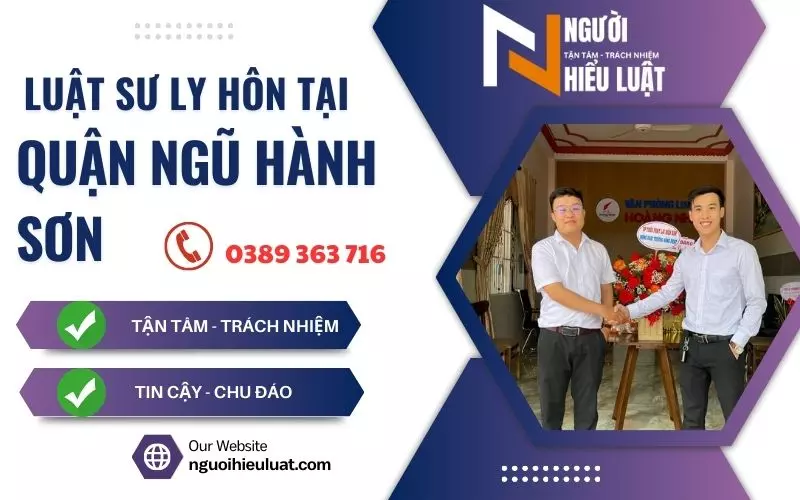Luật sư ly hôn tại quận Ngũ Hành Sơn