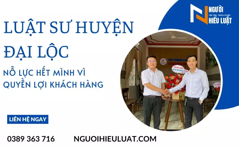 Văn phòng Luật sư Đại Lộc giàu kinh nghiệm, giỏi nhiều lĩnh vực