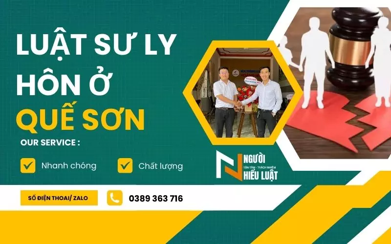Thuê Luật sư ly hôn tại Quế Sơn, uy tín, tiết kiệm