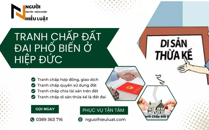 Tranh chấp đất đai ở Hiệp Đức