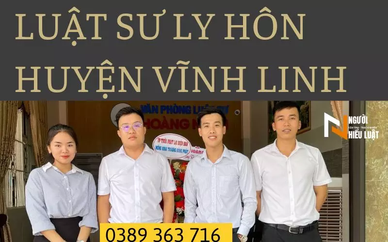 Luật sư ly hôn huyện Vĩnh Linh, tư vấn miễn phí, không gặp mặt