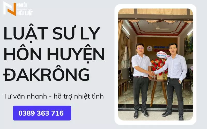 Luật sư ly hôn huyện Đakrông