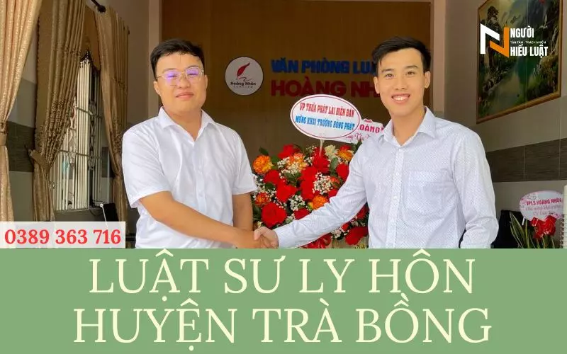 Luật sư ly hôn huyện Trà Bồng, nhanh chóng, chu đáo, tin cậy