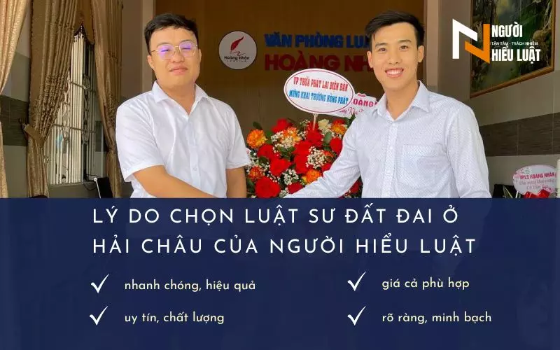 Tiêu chí chọn Luật sư đất đai ở Hải Châu