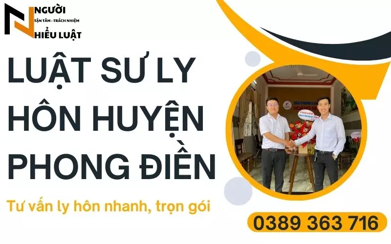 Luật sư ly hôn huyện Phong Điền, Huế, tư vấn tận tâm – uy tín