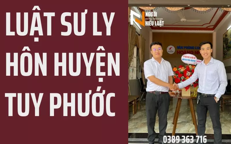 Luật sư ly hôn huyện Tuy Phước