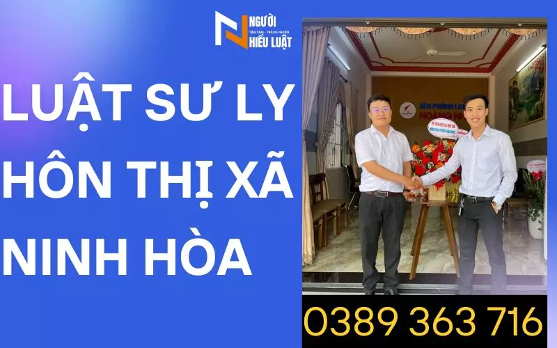 Luật sư ly hôn thị xã Ninh Hòa, nhận tư vấn ly hôn nhanh