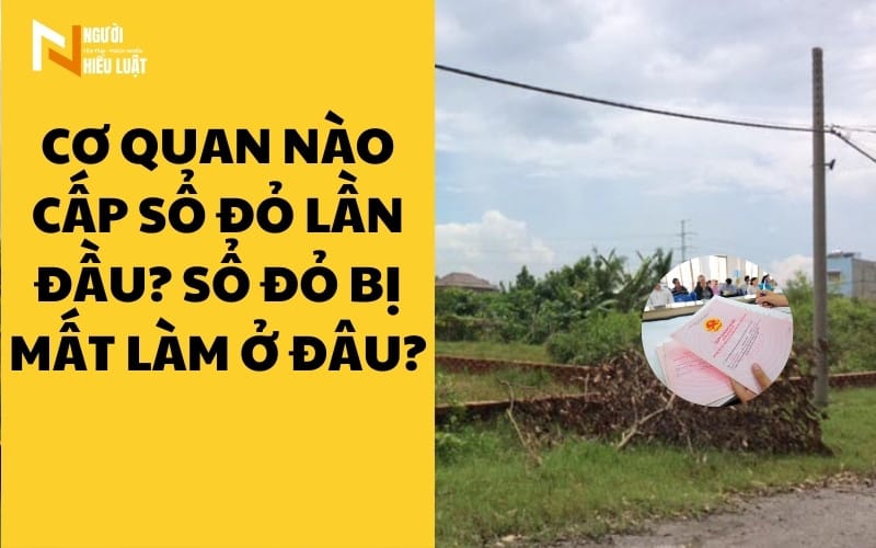 Cơ quan nào cấp sổ đỏ lần đầu? Sổ đỏ bị mất làm ở đâu?