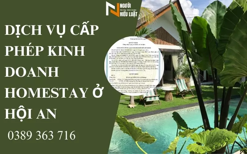 Thủ tục đăng ký giấy phép kinh doanh Homestay ở Hội An, Quảng Nam