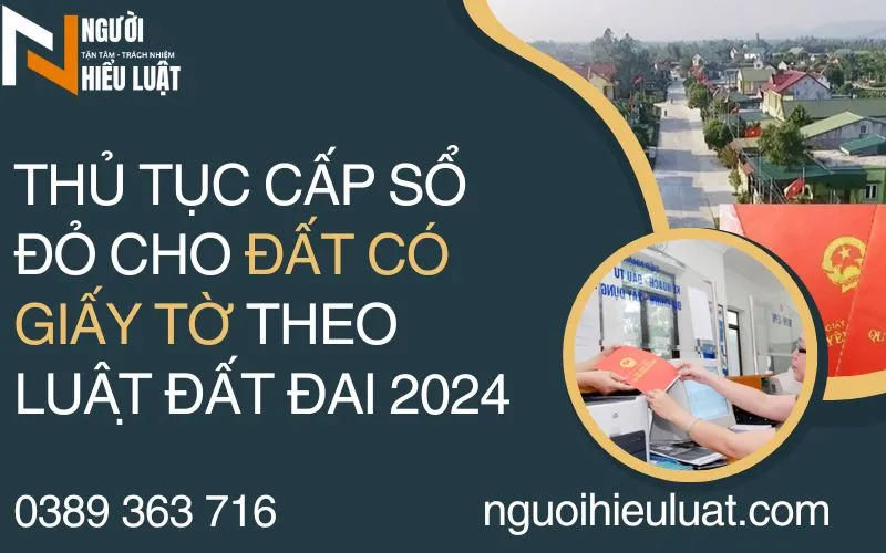 Cấp sổ đỏ cho đất có giấy tờ