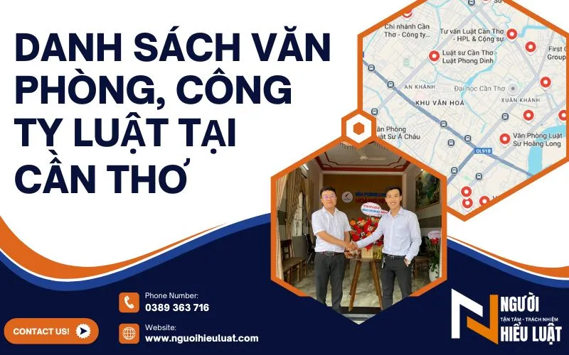 Danh sách văn phòng, công ty luật tại Cần Thơ giỏi, uy tín