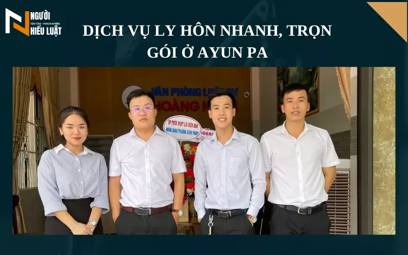 Dịch vụ ly hôn nhanh, trọn gói tại Ayun Pa