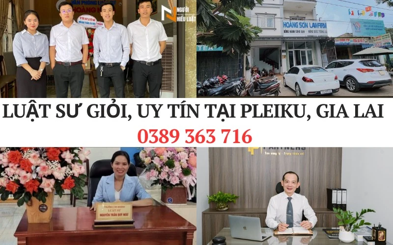 Top 5 Luật sư giỏi, uy tín tại Pleiku, Gia Lai 