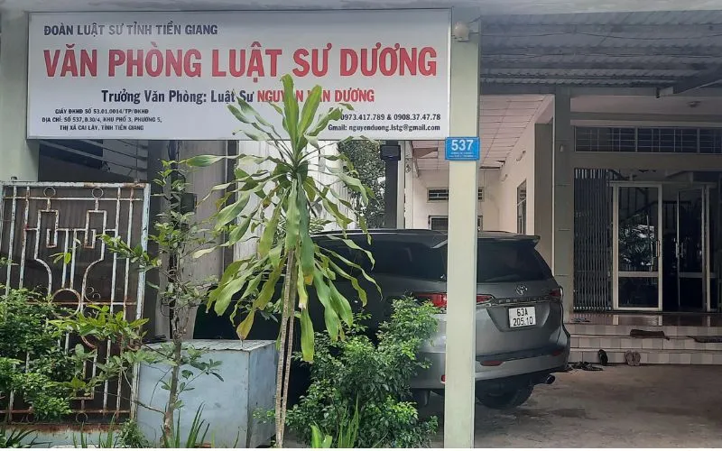 Luật sư Nguyễn Văn Dương Tiền Giang