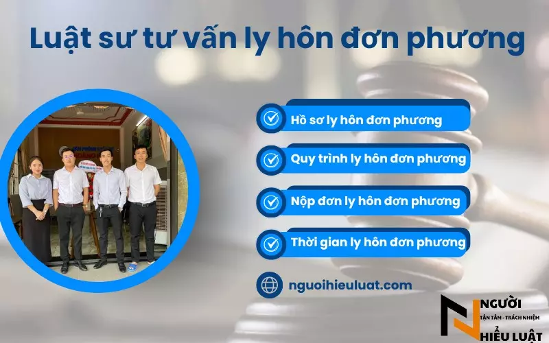 Luật sư tư vấn ly hôn đơn phương