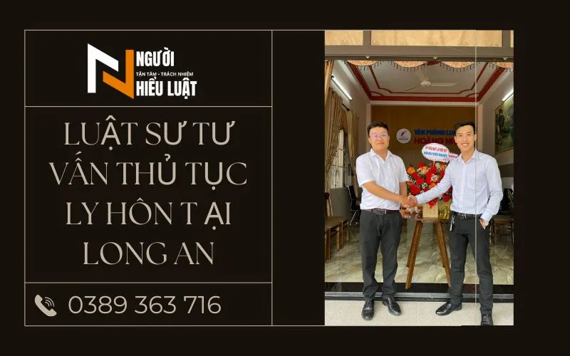 Luật sư tư vấn thủ tục ly hôn tại Long An