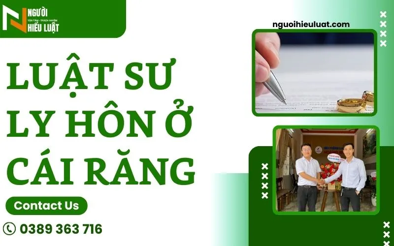 Luật sư ly hôn huyện Cái Răng nhanh chóng, tiết kiệm