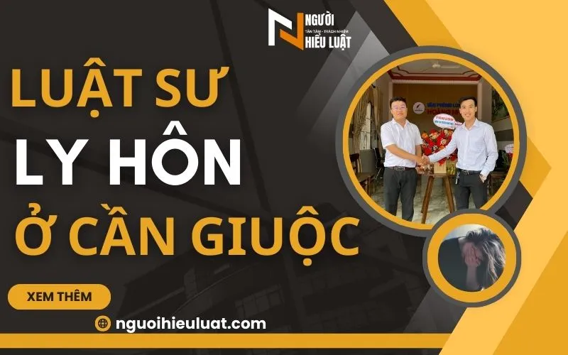 Luật sư tư vấn ly hôn nhanh tại Cần Giuộc