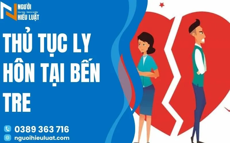 Thủ tục ly hôn tại Bến Tre