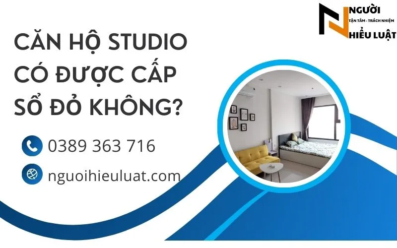 Căn hộ studio có được cấp sổ đỏ không?