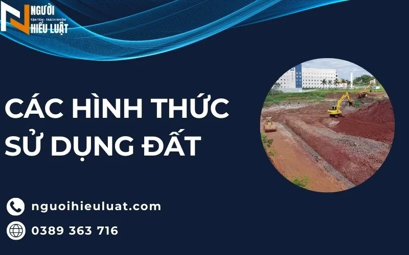 Các hình thức sử dụng đất