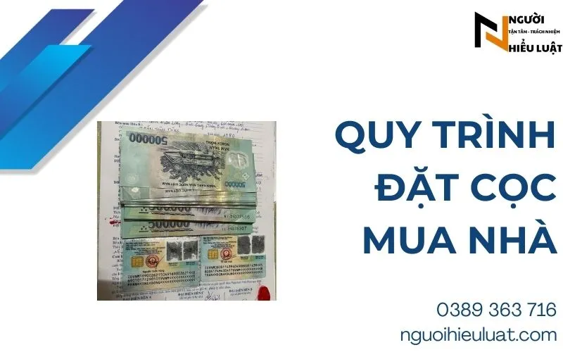 Quy trình đặt cọc mua nhà