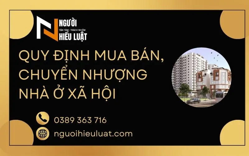 Quy định thuê mua nhà ở xã hội