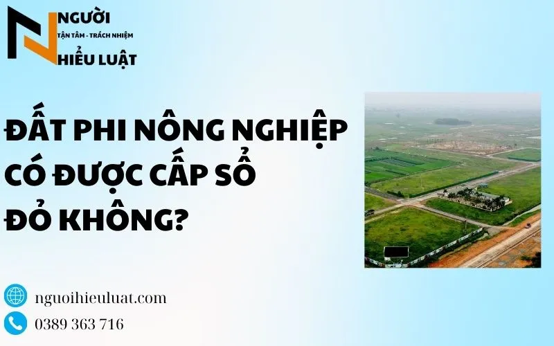 Đất phi nông nghiệp có được cấp sổ đỏ không? quy trình ra sao?