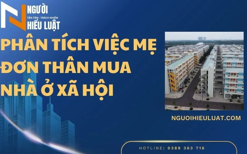 Khả năng mua nhà ở xã hội mẹ đơn thân