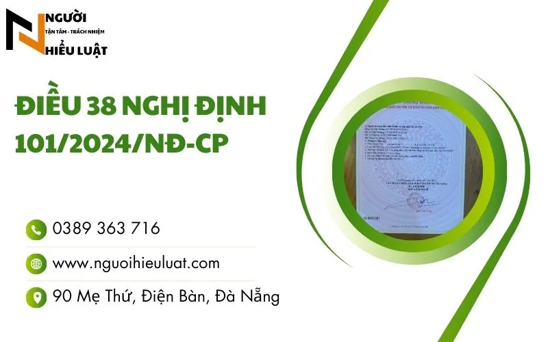 ĐIỀU 38 NGHỊ ĐỊNH 101/2024/NĐ-CP: 9 TRƯỜNG HỢP CẤP ĐỔI SỔ ĐỎ MỚI NHẤT  