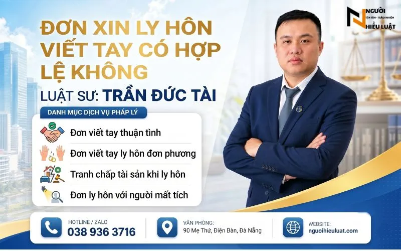 Đơn Xin Ly Hôn Viết Tay Có Hợp Lệ Không? (Mẫu Chuẩn 2026)