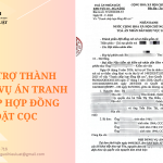 NGƯỜI HIỂU LUẬT HỖ TRỢ THÀNH CÔNG VỤ ÁN TRANH CHẤP HỢP ĐỒNG ĐẶT CỌC